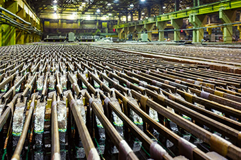 Monitor copper electrolysis with NCS