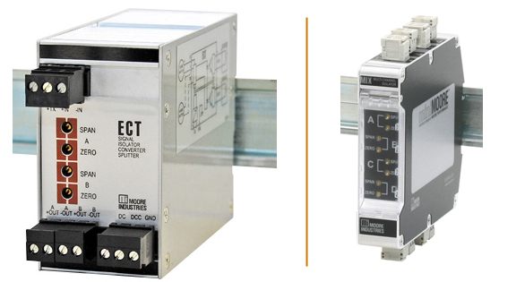 ECT splitter with rail pp