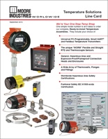 Temperature Line Card Front Page