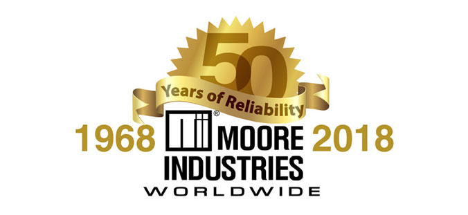 Moore Industries Celebrates 50 Years of Business