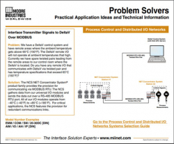 Interface Transmitter Signals to DeltaV Over MODBUS