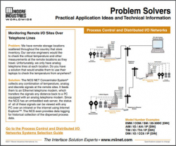 Monitoring Remote I/O Sites Over Telephone Lines