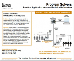 Interface with 4-Wire MODBUS RTU Control Systems