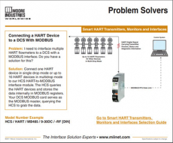 Connecting a HART Device to a DCS With MODBUS