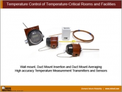 Temperature Control for Critical Rooms and Facilities