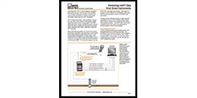 Extracting HART Data From Smart Instruments White Paper