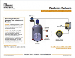 Monitoring for Thermal Runaways Due to Exothermic Reactions