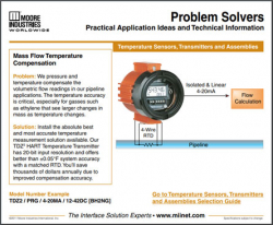 Mass Flow Temperature Compensation